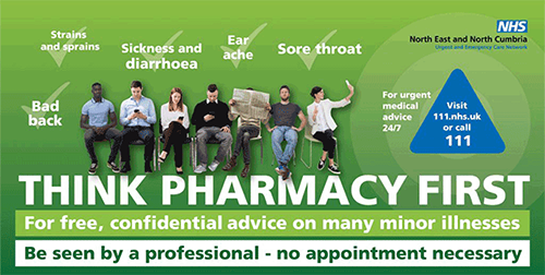 Think pharmcay first